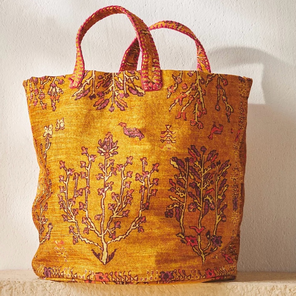 Anthropologie MINERVA PRINTED BASKET